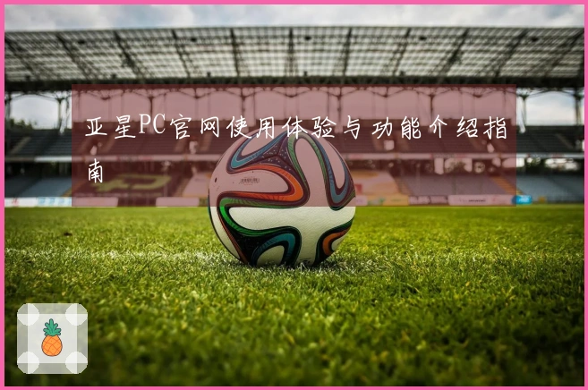 亚星PC官网使用体验与功能介绍指南